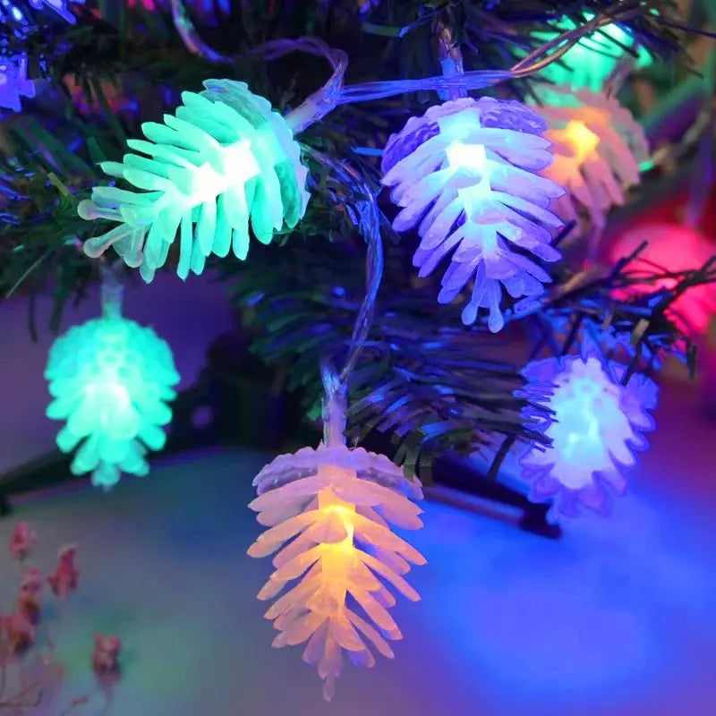 Lampada a pigna calda a LED per decorazioni per natale per la casa