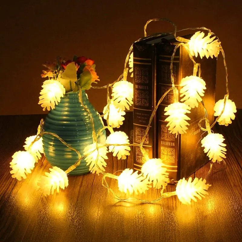 Lampada a pigna calda a LED per decorazioni per natale per la casa